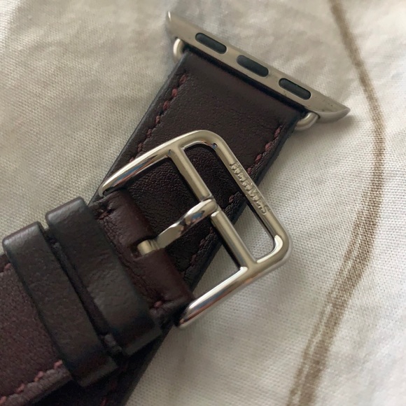HERMES Apple Watch 38mm Leather Single Tour Band - Picture 5 of 13